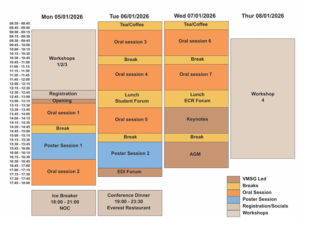 VMSG timetable